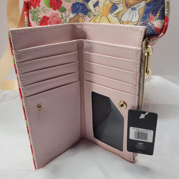 Loungefly Disney Beauty and the Beast Pink Roses … - image 15
