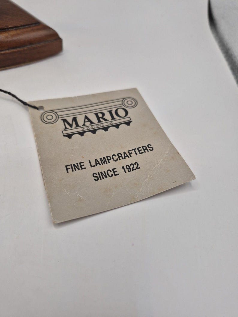 Vintage Mario Lampcrafters Bouillotte Brass And Wood Table Lamp 2 Candle Lights image 8