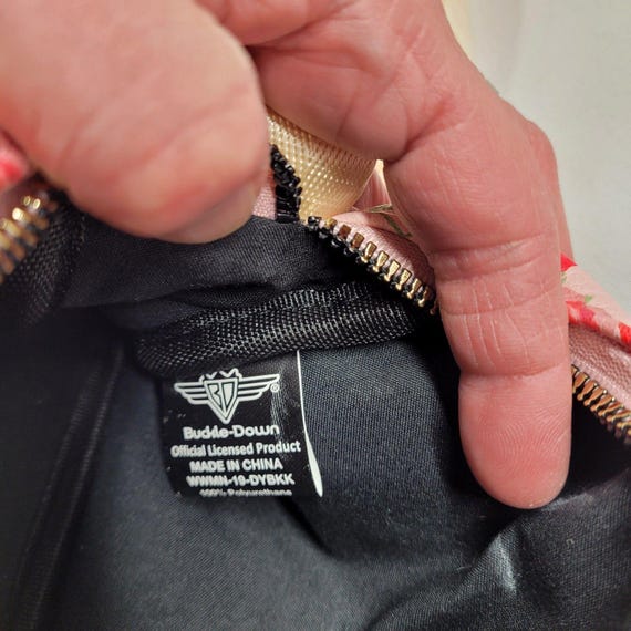 Loungefly Disney Beauty and the Beast Pink Roses … - image 9