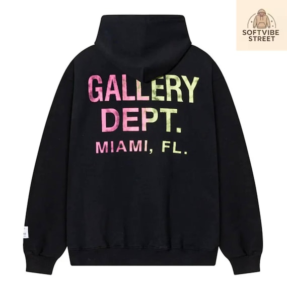 GALLERY DEPT メンズ Authentic street Unisex Streetwear Hoodie | Gallery Dept Inspired Paint Splatter
