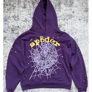 Purple Sp5der Hoodie - Etsy