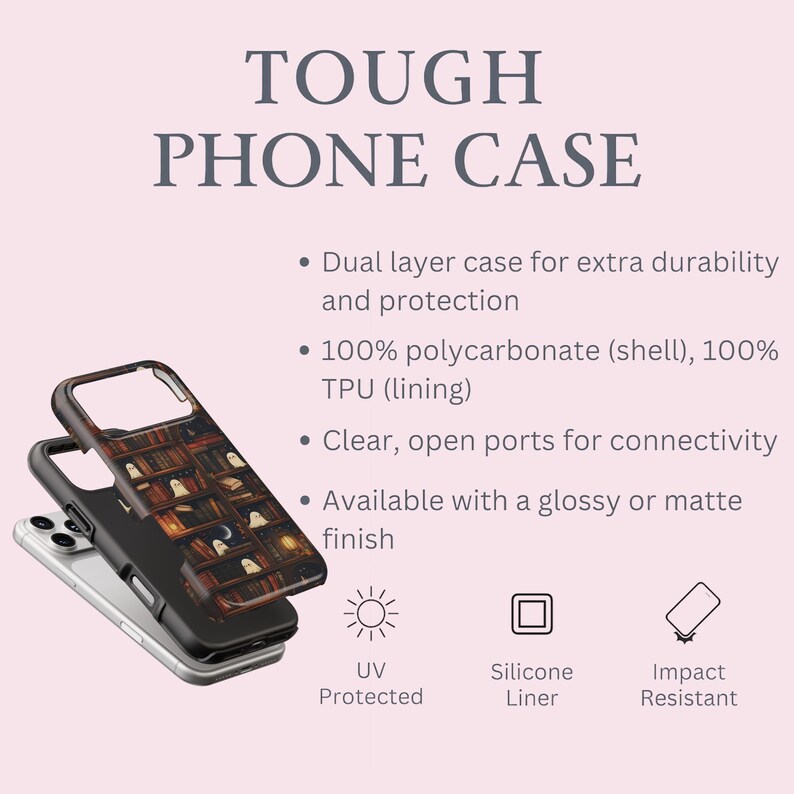 Puede incluir: Funda resistente para tel&eacute;fono con dise&ntilde;o de doble capa para mayor durabilidad y protecci&oacute;n. Fabricada con carcasa 100% policarbonato y forro 100% TPU. Puertos abiertos para conectividad. Disponible con acabado brillante o mate.