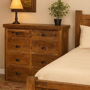 Reclaimed Barnwood Drawer Chest