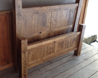 Aged Oak Bed Set Frame