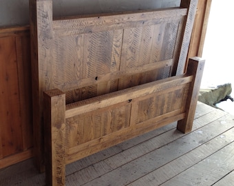 Solid Oak Bed Set Frame