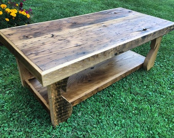 Reclaimed Barnwood Coffee Table