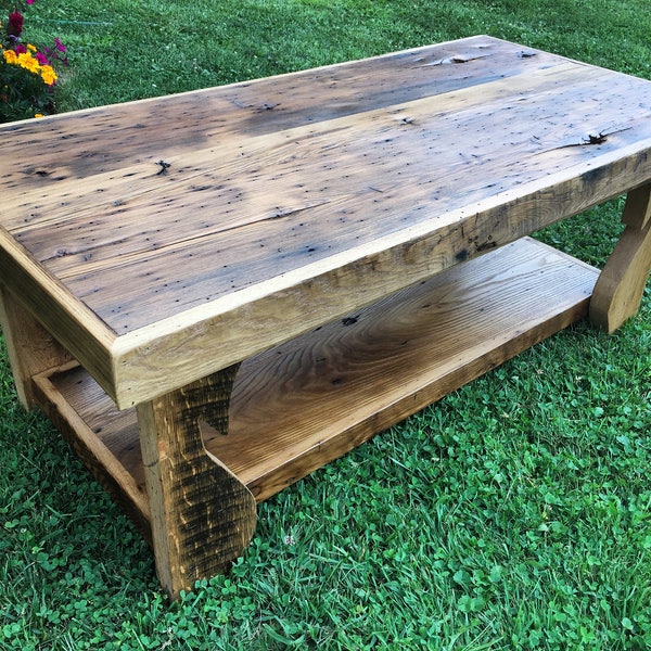 Reclaimed Barnwood Coffee Table