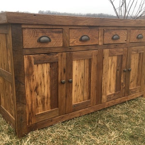 Reclaimed Barnwood Buffet