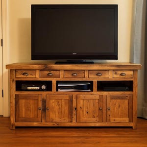 Reclaimed Barnwood Console