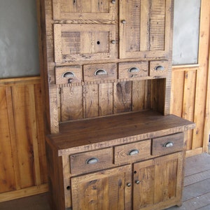 Reclaimed Chestnut Hutch image 1