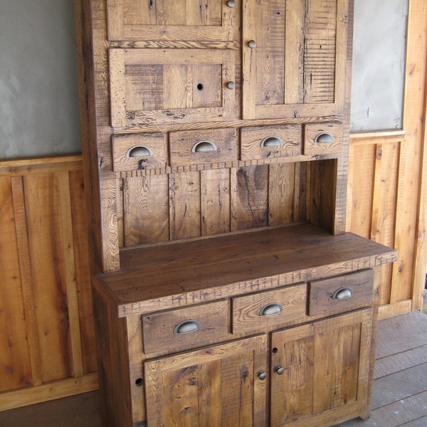 Reclaimed Chestnut Hutch