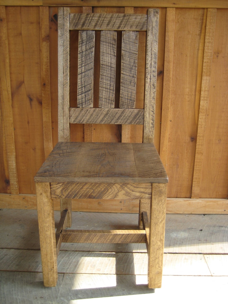 Aged Oak Chairs image 4