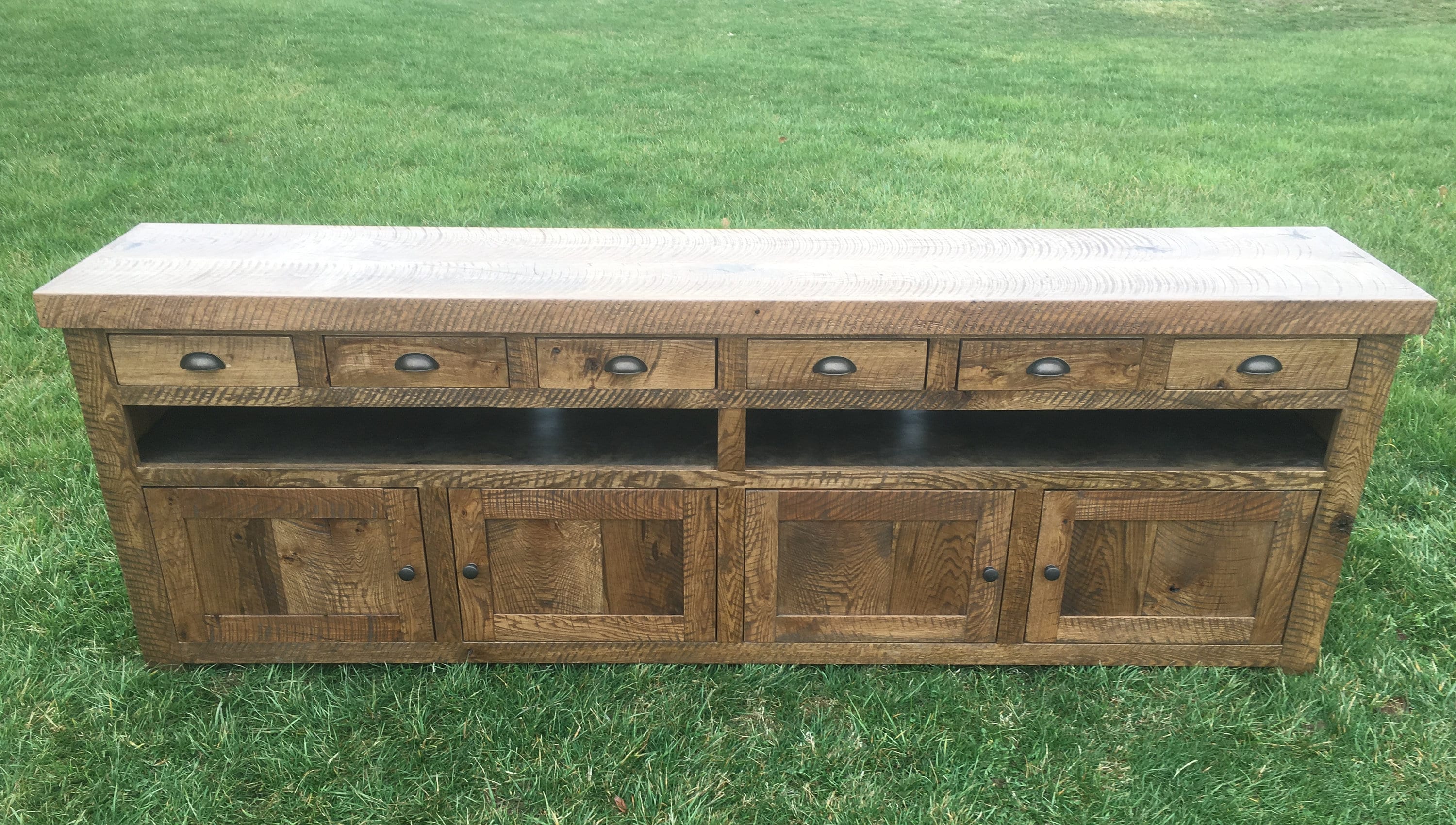 Solid Oak Console Table: 96