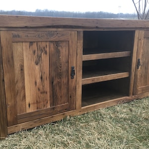 Reclaimed Chestnut Console