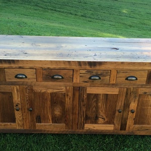 Reclaimed Barnwood Buffet 画像 4