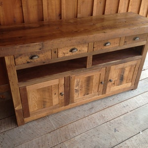Reclaimed Chestnut Console image 4