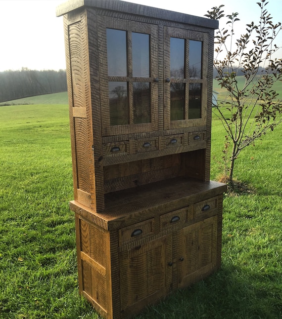 Aged Oak Hutch