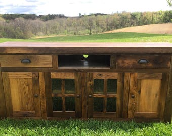Reclaimed Chestnut Console