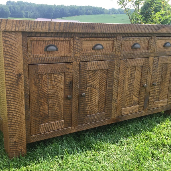 Rustic Kitchen Island - Etsy