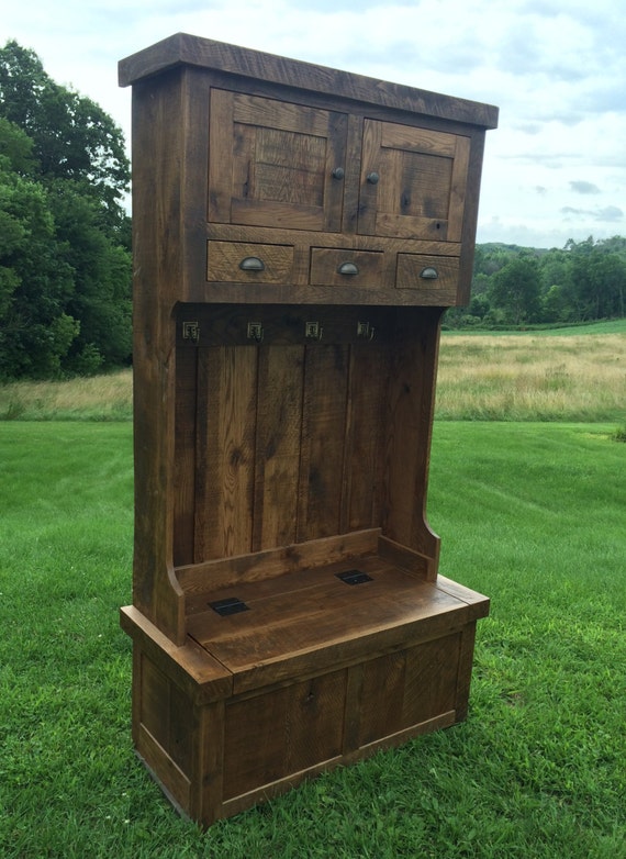 Oak Hall Tree Etsy UK