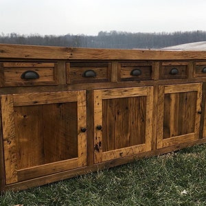 Reclaimed Barnwood Buffet