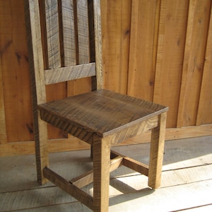 Aged Oak Chairs image 1