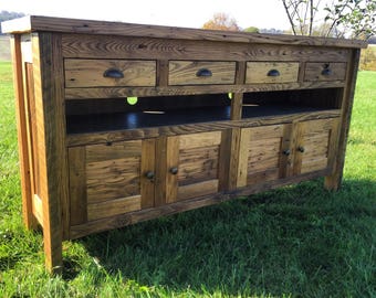 Reclaimed Chestnut Console