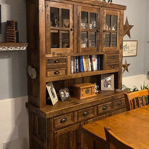 Reclaimed Barnwood Hutch