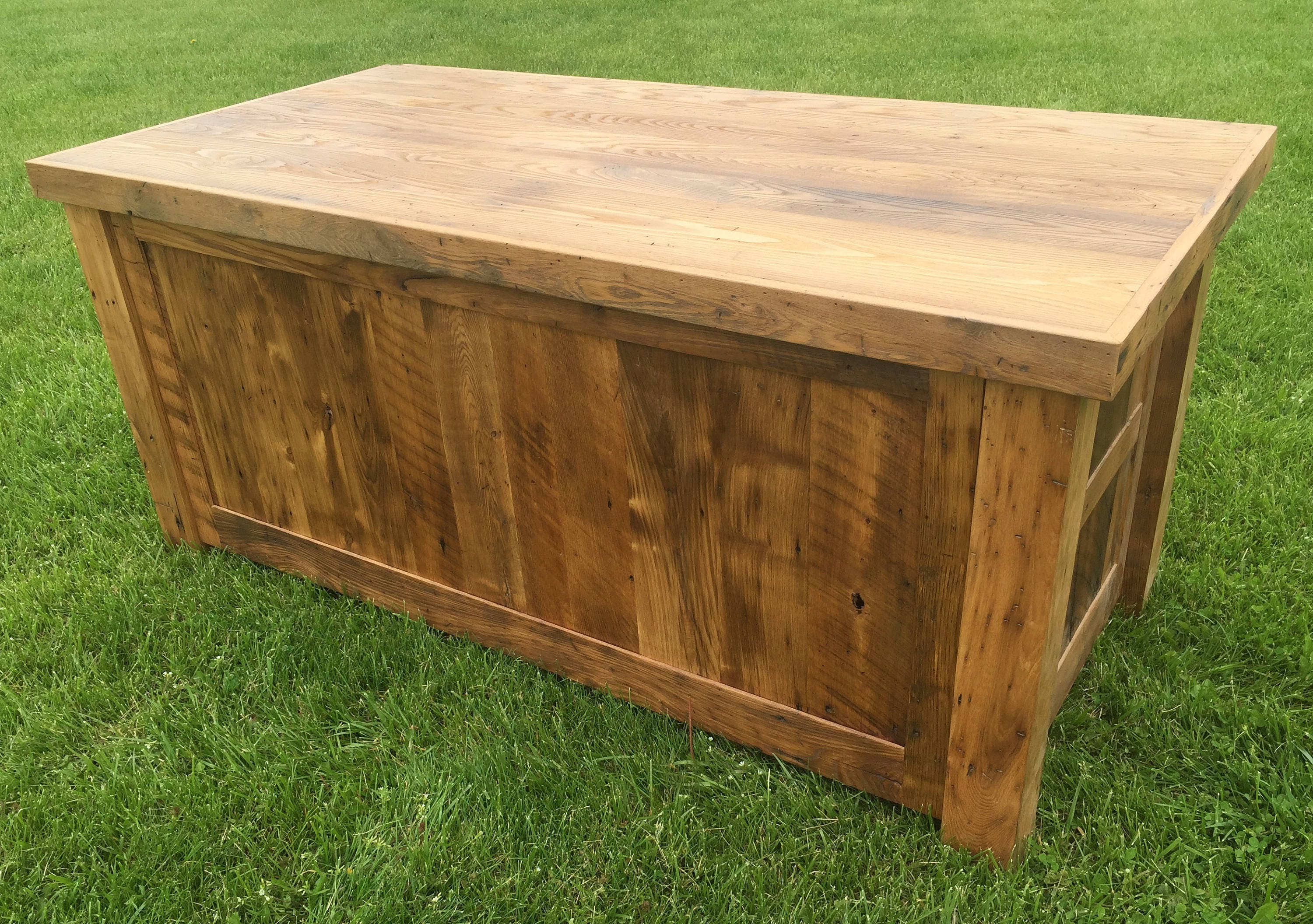 Escritorio barnwood recuperado | Etsy