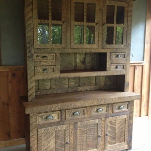 Oak Hutch