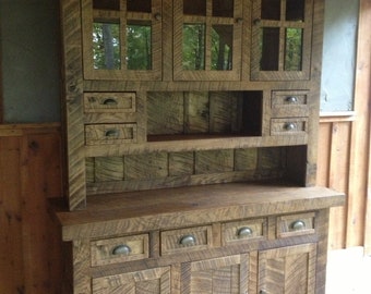 Oak Hutch