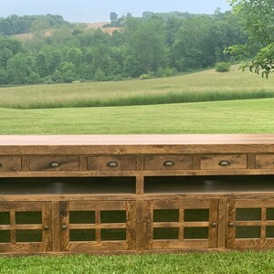 Solid Oak Console Table: 96
