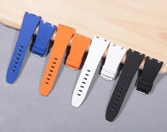 Quick-Release FKM Rubber Nylon Strap for Audemars Piguet Royal Oak Offshore AP 15720/26420/26238 watchbands