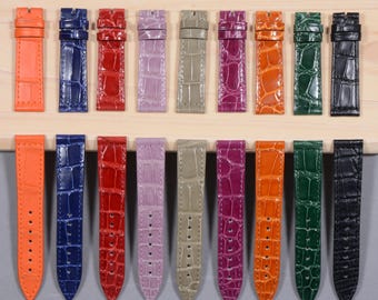 Correas para relojes Franck Muller Correas para relojes Franck Muller Correas para relojes Chopard Correas de cuero genuino Correa de cuero hecha a mano