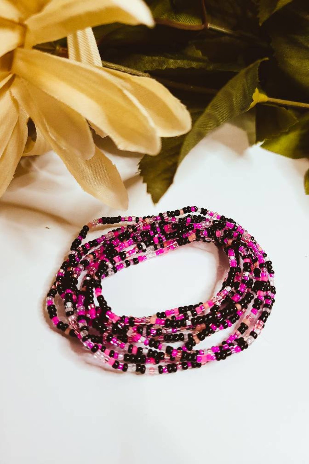Confetti Seed Bead Bracelet Sets, Set of Ten, Multi Color, Stackable, Tiny Bead Bracelet, Beaded Bracelet, Handmade Jewelry