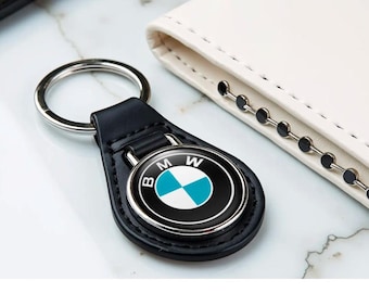 BMW keychain Leather keyring Premium Car key ring
