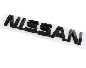 Nissan Rear Trunk Letters Emblem – Car Logo Badge Sticker ABS Accessories