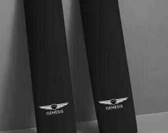 Genesis Seat Belt Pads – Leather Shoulder Cushion Safety Cover