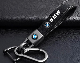 BMW M Keychain Leather – Luxury Car Key Ring Accessory Gift