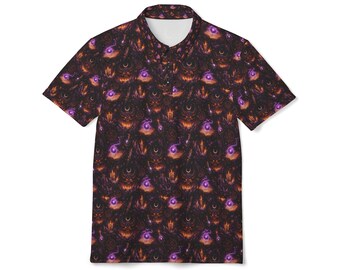 Warlock Golf Polo: Lightweight, Breathable, Magical Vibe