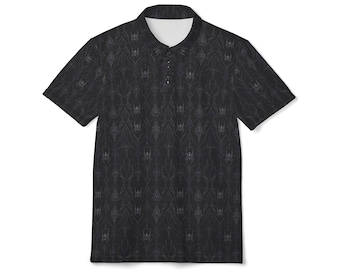 Polo de golf inspiré de la reine des araignées Lolth