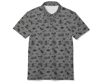 Barbarians of the Back Nine, Rage Swing D&D Inspired Golf Polo