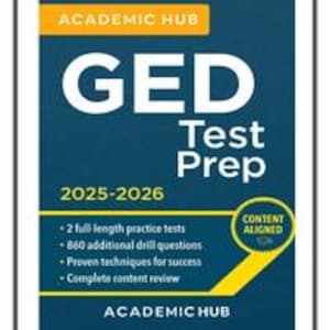 GED-provförberedelse 2025–2026 – Fullständig studieguide och övningsprov PDF-nedladdning