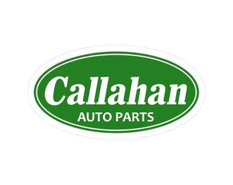 Tommy Boy Callahan Auto Parts Sticker | Oval Sticker