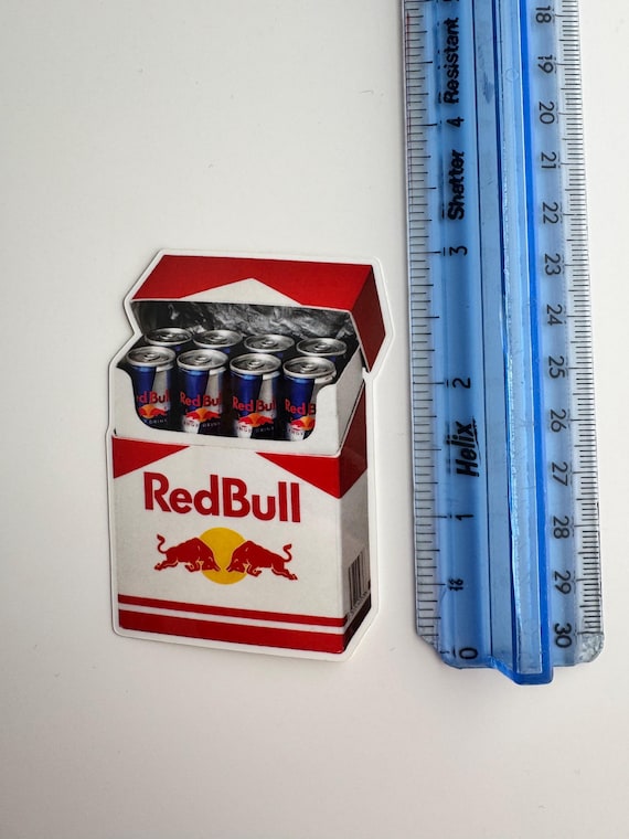 Redbull Fridge Cigarette Sticker