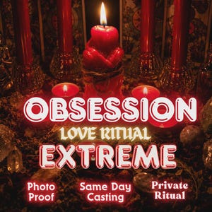 Avoidant to Obsessed Love Spell, Twin Flame Attraction Ritual, Romantic Magnetism Spell, Intense Love Energy Invocation