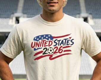 Camiseta de fútbol de EE. UU. 2026, camiseta de fútbol americano de EE. UU., camiseta de fútbol con la bandera estadounidense, camiseta de fútbol mundial 2026, camiseta patriótica de EE. UU., camiseta para el día del partido.