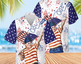 The Sandlot Movie Hawaiian Shirt Heroes Get Remembered Sandlot Baseball,Movie Button Up, Vintage Movie Sandlot Great Bambino