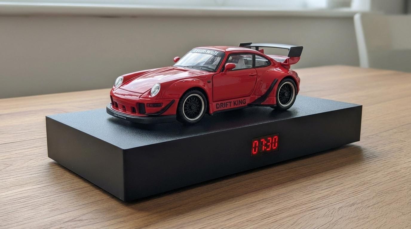 Porsche 911 Drift King Alarm Clock – Widebody Racing Icon - Etsy