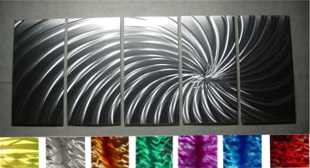 Painting a Metal Wall Art Sculpture by Nider the Etsy